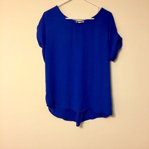 Pleione Royal Blue Blouse